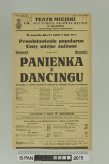 PANIENKA Z DANCINGU