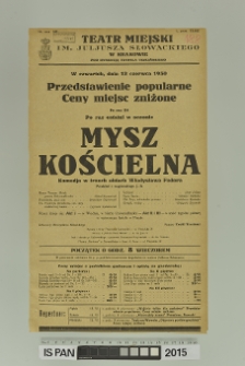 MYSZ KOŚCIELNA