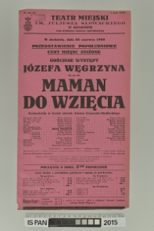 MAMAN DO WZIĘCIA