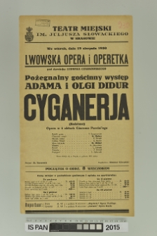 CYGANERJA (Bohéme)