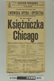 KSIĘŻNICZKA CHICAGO