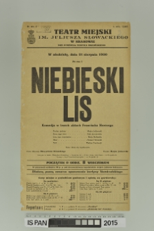 NIEBIESKI LIS