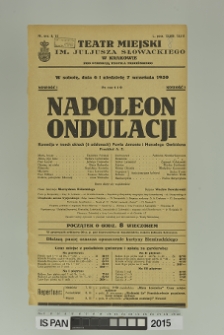 NAPOLEON ONDULACJI