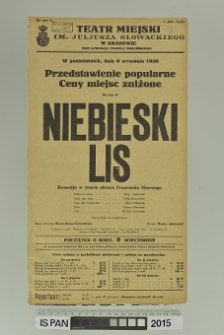 NIEBIESKI LIS