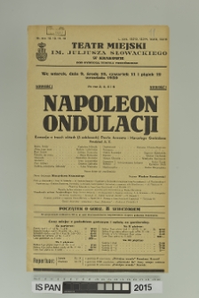 NAPOLEON ONDULACJI