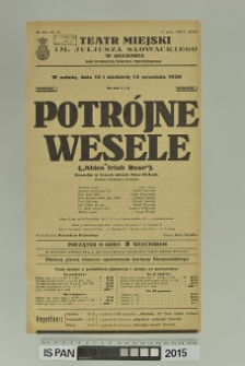 POTRÓJNE WESELE (Abies Irish Rose)