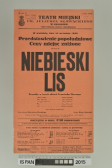 NIEBIESKI LIS