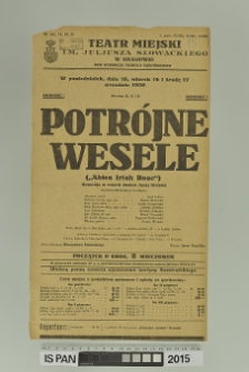 POTRÓJNE WESELE (Abies Irish Rose)
