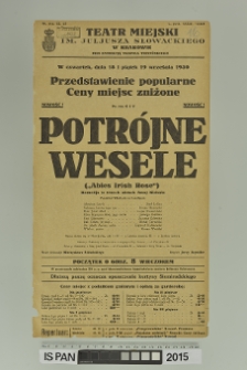 POTRÓJNE WESELE (Abies Irish Rose)