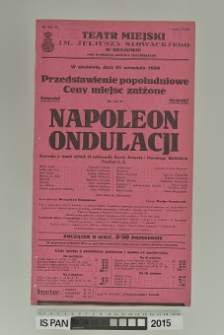 NAPOLEON ONDULACJI