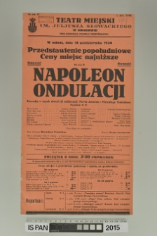 NAPOLEON ONDULACJI