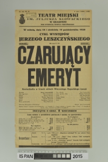 CZARUJĄCY EMERYT