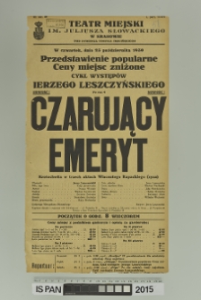 CZARUJĄCY EMERYT