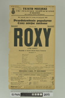 ROXY (The Patsy)