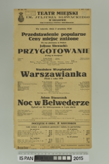 PRZYGOTOWANIE (Prolog do Kordjana)