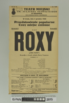 ROXY (The Patsy)