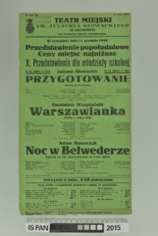 PRZYGOTOWANIE (Prolog do Kordjana)