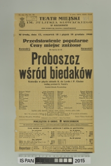 PROBOSZCZ WŚRÓD BIEDAKÓW
