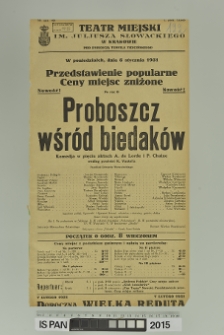PROBOSZCZ WŚRÓD BIEDAKÓW