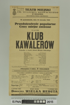 KLUB KAWALERÓW