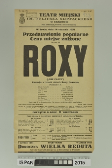 ROXY (The Patsy)