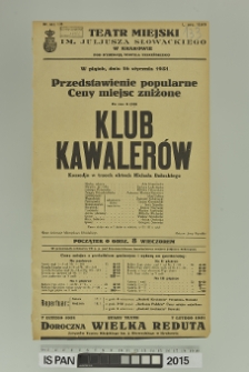 KLUB KAWALERÓW