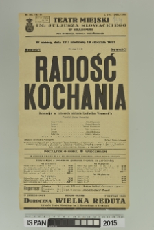RADOŚĆ KOCHANIA