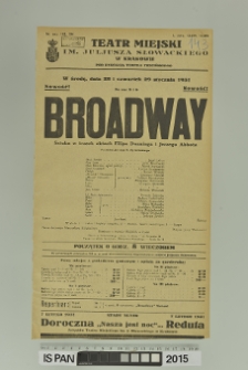 BROADWAY