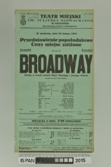BROADWAY