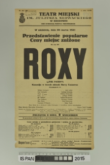 ROXY (The Patsy)