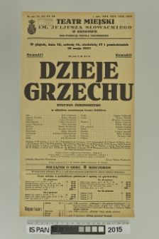 DZIEJE GRZECHU