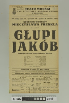 GŁUPI JAKÓB