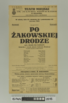 PO ŻAKOWSKIEJ DRODZE ( Le chemin des écollers )