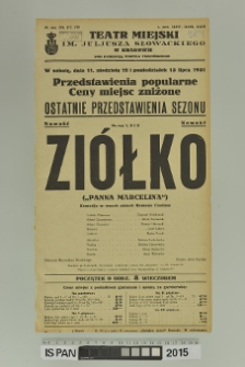 ZIÓŁKO ( Panna Marcelina )