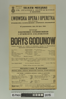 BORYS GODUNOW