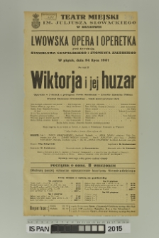 WIKTORJA I JEJ HUZAR