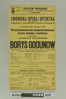BORYS GODUNOW