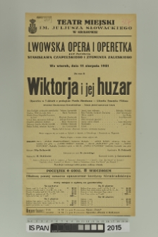 WIKTORJA I JEJ HUZAR