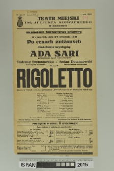 RIGOLETTO