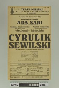 CYRULIK SEWILSKI