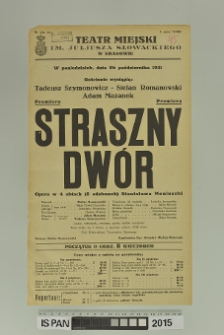 STRASZNY DWÓR