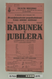 RABUNEK U JUBILERA ( Ekszerrablas a vaci-uccaban )