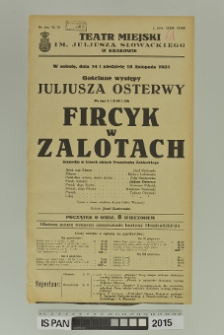 FIRCYK W ZALOTACH