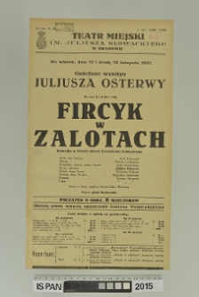 FIRCYK W ZALOTACH