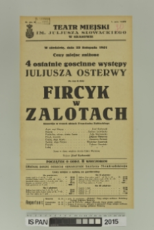 FIRCYK W ZALOTACH