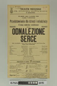 ODNALEZIONE SERCE