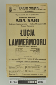ŁUCJA Z LAMMERMOORU
