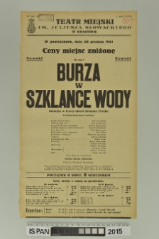 BURZA W SZKLANCE WODY