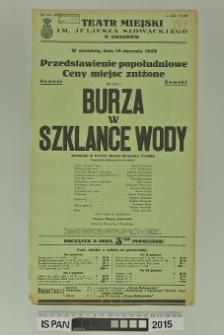 BURZA W SZKLANCE WODY