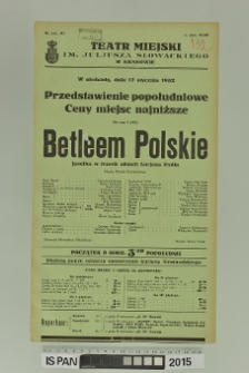 BETLEEM POLSKIE